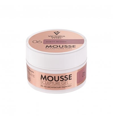 TIKSOTROPINIS GELIS 06 DIRTY BLUSH "MOUSSE SCULPTURE GEL" 50ML