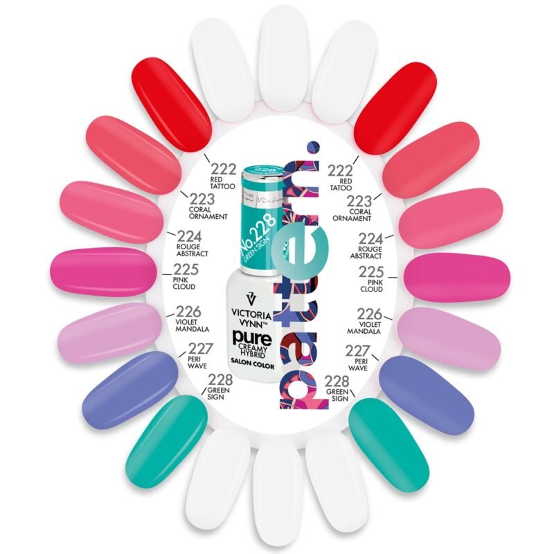 GELINIS LAKAS PURE 222 ''RED TATOO'' 8 ML - Image 2