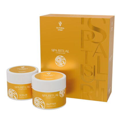 Kūno šveitiklio ir kūno sviesto rinkinys PharmFoot SPA Ritual SET orange & clove